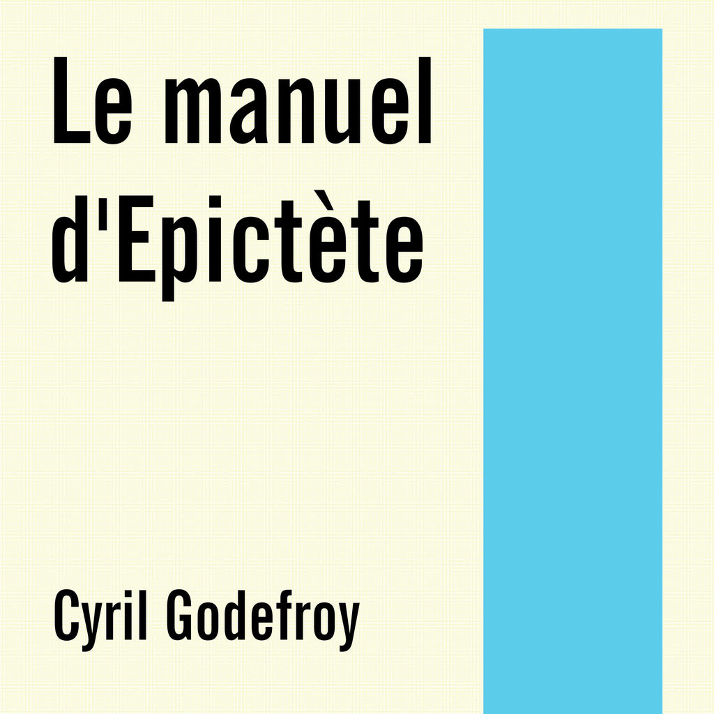 Livre audio "Le manuel d'Epictète"